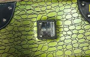 Miche Joyanna Demi Shell Green Apple Crocodile Embossed Magnet Travel